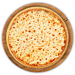 Garlic Pizza With Cheese 
